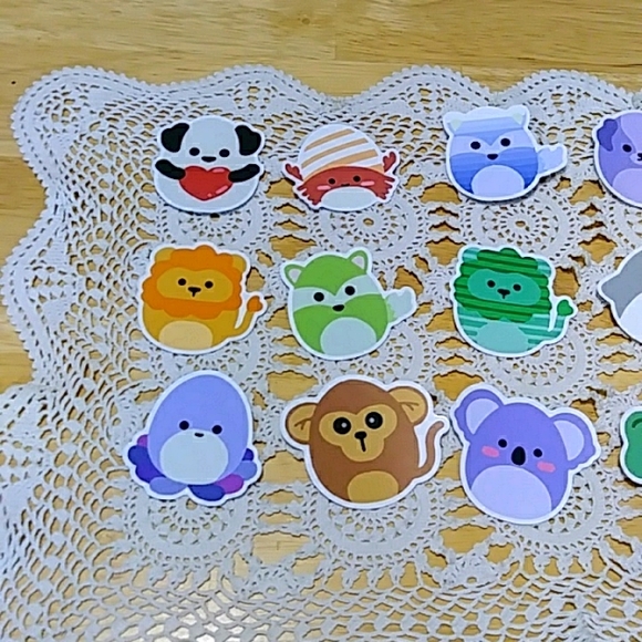 Cute animals, colorful stickers for cellphones, laptop, lockers, crafts - Picture 2 of 5